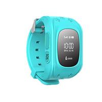 gw015 childrens positioning watch blue 096 inch lcd green silicone mem ...