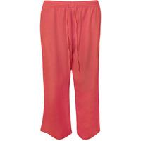 Gwenda Plain Wide Leg Trousers - Coral