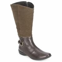 gxxl serraje womens high boots in brown