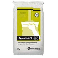 Gyproc Easi-Fill 45 Two-Coat Filler & Jointing Compound 10kg