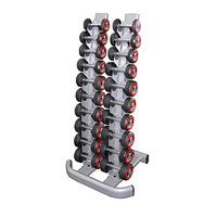gym gear vertical dumbbell rack 10 pairs