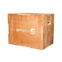 Gym Gear 3 in 1 Wooden Plyo Box