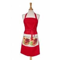 H And L Russel 1-piece Apron In Nasturtium, Red