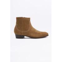 H by Hudson Winston Suede Sand Boots, TAN