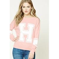 H Graphic Varsity Jumper