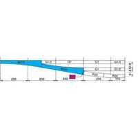 h0 rocoline wo track bed 42489 points right 345 mm