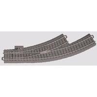 h0 mrklin c incl track bed 24671 curved point left