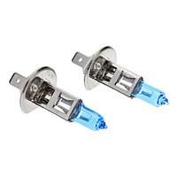 H1 Super White Car Light Bulbs 100W (2-Pack/DC 12V)