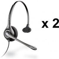 H351N SupraPlus Twin Headset with Noise Cancelling