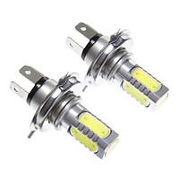 h4 11w white light led for headlight bulb 10 24v 2pcs