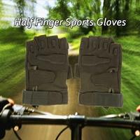 hard knuckle tactical gloves half finger sport shooting hunting riding ...