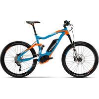 haibike xduro allmtn rc 650b electric mountain bike 2016 blueorange