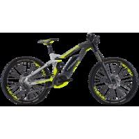 haibike xduro dwnhll 80 275 electric bike 2017 silvergreyyellow