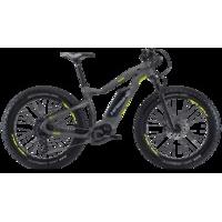 haibike xduro fatsix 60 electric fat bike 2017 greyblacklime