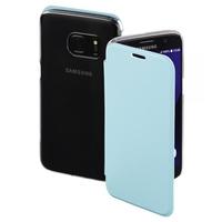 hama clear booklet case for samsung galaxy s7 light blue