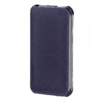 hama flap mobile phone window case for apple iphone 5 blue