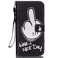 Have A Nice Day Painted PU Phone Case for iPhone 7 7 Plus 6s 6 Plus SE 5s 5c 5 4s 4