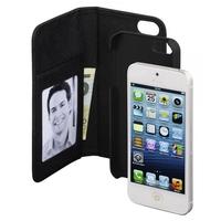 Hama 2in1 Booklet Case for Apple iPhone 5/5s/SE, black