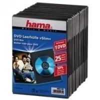 hama dvd slim box 25 black 00051182