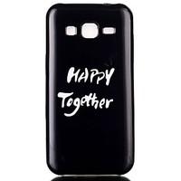 Happy together Pattern TPU Phone Case for Galaxy J2/Galaxy J1 Ace