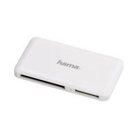 Hama Slim USB 3.0 SuperSpeed Multi Card Reader - White