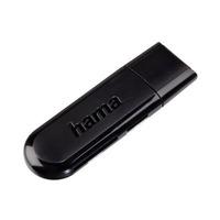 Hama USB 3.0 SuperSpeed SD/microSD Card Reader - Black