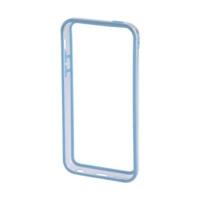 hama edge protector case blue transparent iphone 5c