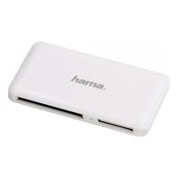 Hama Slim USB 3.0 SuperSpeed Multi Card Reader (White)