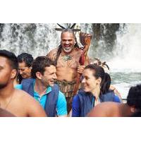 Haruru Falls and Waitangi River Tour on a Traditional Maori Waka with Guide