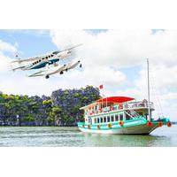 halong bay seaplane flight from hanoi and lazalee day cruise