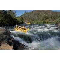 half day whitewater rafting on the south fork american river