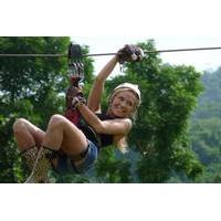 Half-Day Zip Line Canopy Ride Through the Jungle on Koh Samui