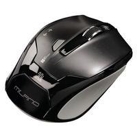 hama milano 1600dpi 6 button wireless optical mouse black
