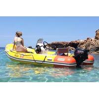 Half Day Morning Boat Rental in Ibiza: No License Required