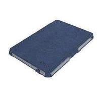 hardcover skinfolio stand for ipad mini fabric blue