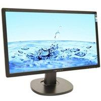 hannsg hp226dgb led lcd 215quot dvi hard glass monitor