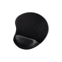 hama mini ergonomic mouse pad black