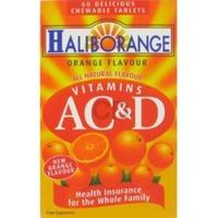 haliborange vitamins ac d orange 60 tablet