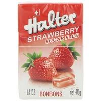 halter bonbons strawberry 40g