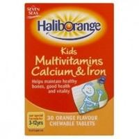 Haliborange Kids Multivitamins Calcium And Iron Orange 30 Tablets