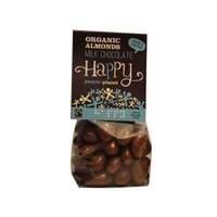 Happy People Planet Org Almonds FT Milk Chocolate 150g