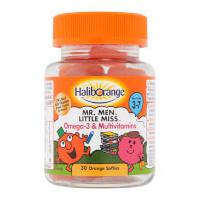Haliborange Mr Clever Omega 3 & Multivitamins Softie - 30 Orange Softies