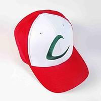 Hat/Cap Inspired by Pocket Little Monster Ash Ketchum Anime Cosplay Accessories Cap Hat Red Male Female