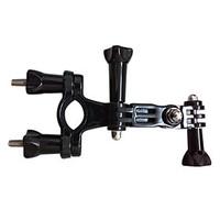 Handlebar Mount 3-Way Adjustable Pivot Arms Mount / Holder Accessory Kit For Gopro Seatpost Mount ForAll Gopro Gopro 5 Gopro 4 Silver