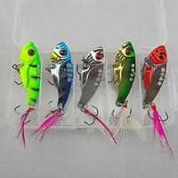 Hard Bait 12g Metal VIB Fishing Lures Set (5pcs)