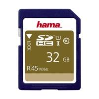 Hama SDHC 32GB Class 10 UHS-I 45MB/s (00114943)