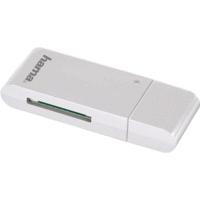 Hama USB 3.0 Card Reader SD white