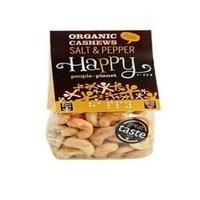 happy people org ft cashews salt b pepper 120g 1 x 120g