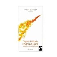hampstead tea lemon ginger 20bag 1 x 20bag