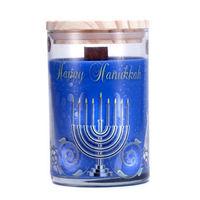 Hand-Poured Soy Candle - Happy Hanukkah 12oz